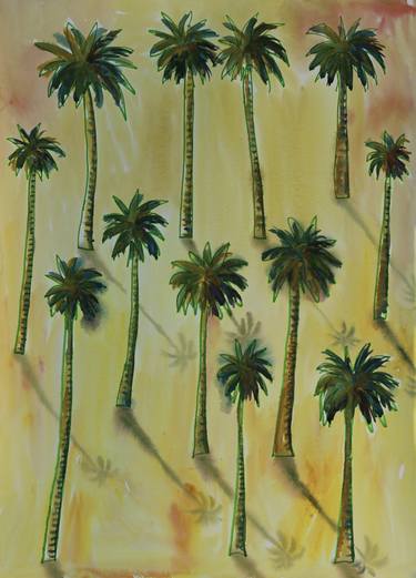 Print of Impressionism Tree Paintings by John Kilduff