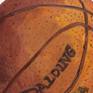 Still life oil painting of a basketball. Part of my "Hoops" series.