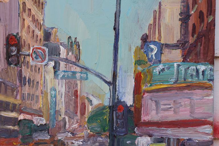Original Impressionism Cities Painting by John Kilduff