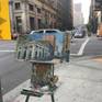 Plein air (painted on location) at the corner of 4th and Main in Downtown Los Angeles, California. This painting was done for the 2018 Los Angeles Plein Air Festival. I won the Grand Prize for one of my other paintings.