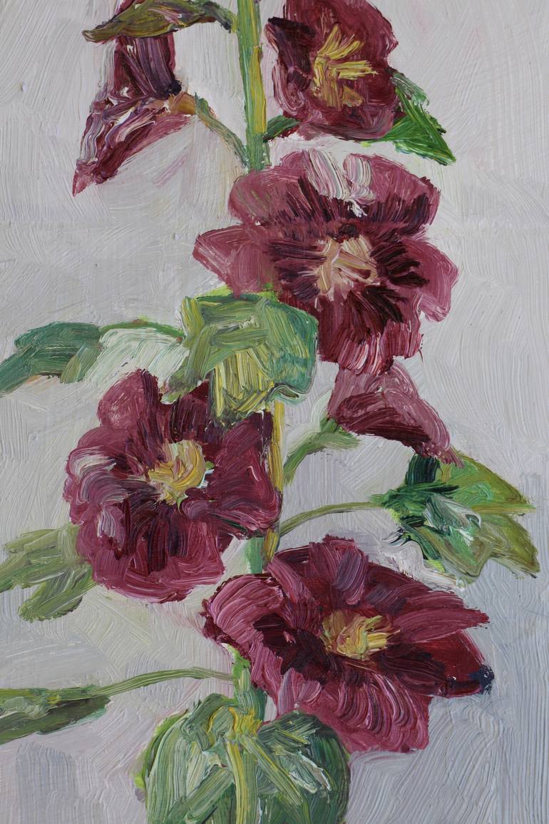 Original Impressionism Floral Painting by John Kilduff