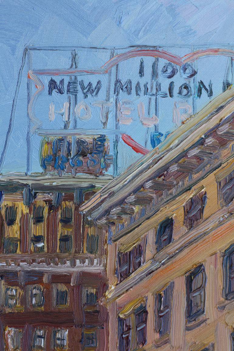 Original Impressionism Cities Painting by John Kilduff