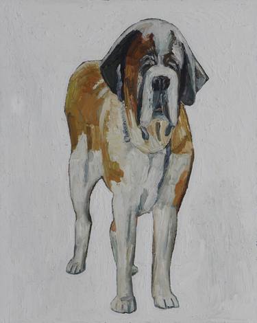 Print of Dogs Paintings by John Kilduff
