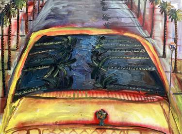 Original Street Art Automobile Paintings by John Kilduff