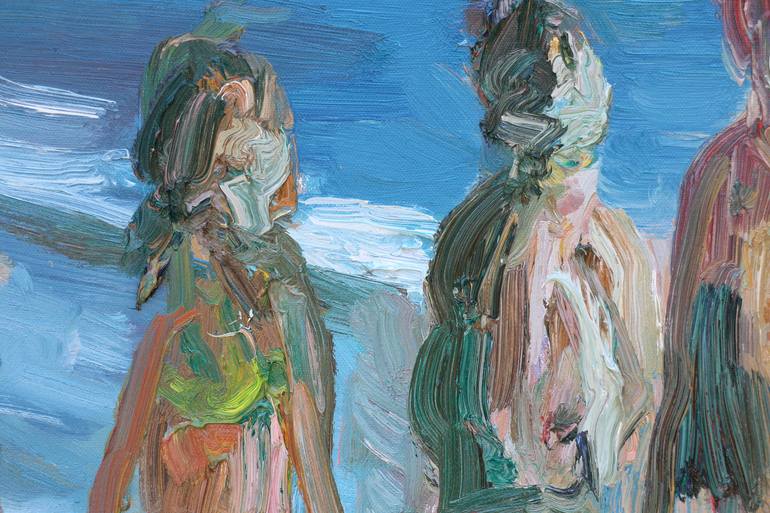 Original Figurative People Painting by John Kilduff