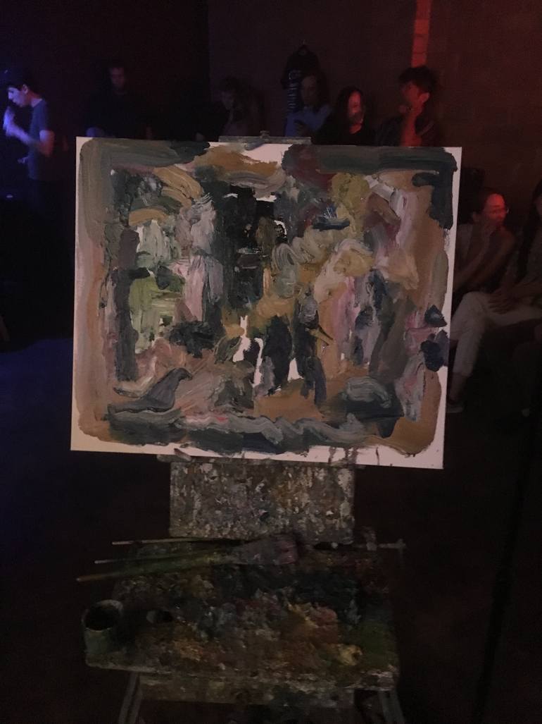 Original Expressionism Performing Arts Painting by John Kilduff