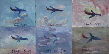 Print of Fine Art Airplane Paintings by John Kilduff