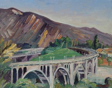 Saatchi Art Artist John Kilduff; Paintings, “Colorado Street Bridge” #art