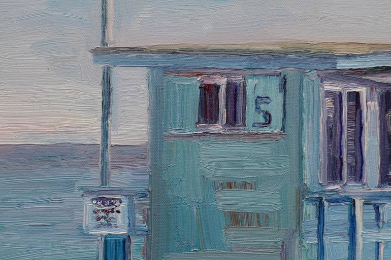 Original Impressionism Beach Painting by John Kilduff