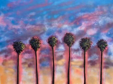 Spray Painted Palm Trees thumb