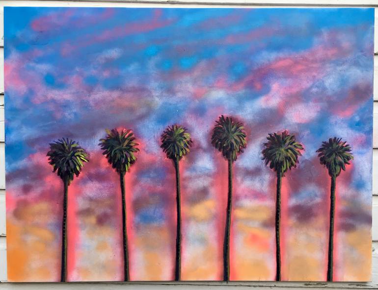 Original Impressionism Beach Painting by John Kilduff