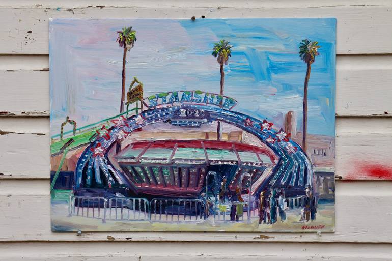 Original Fine Art Outer Space Painting by John Kilduff