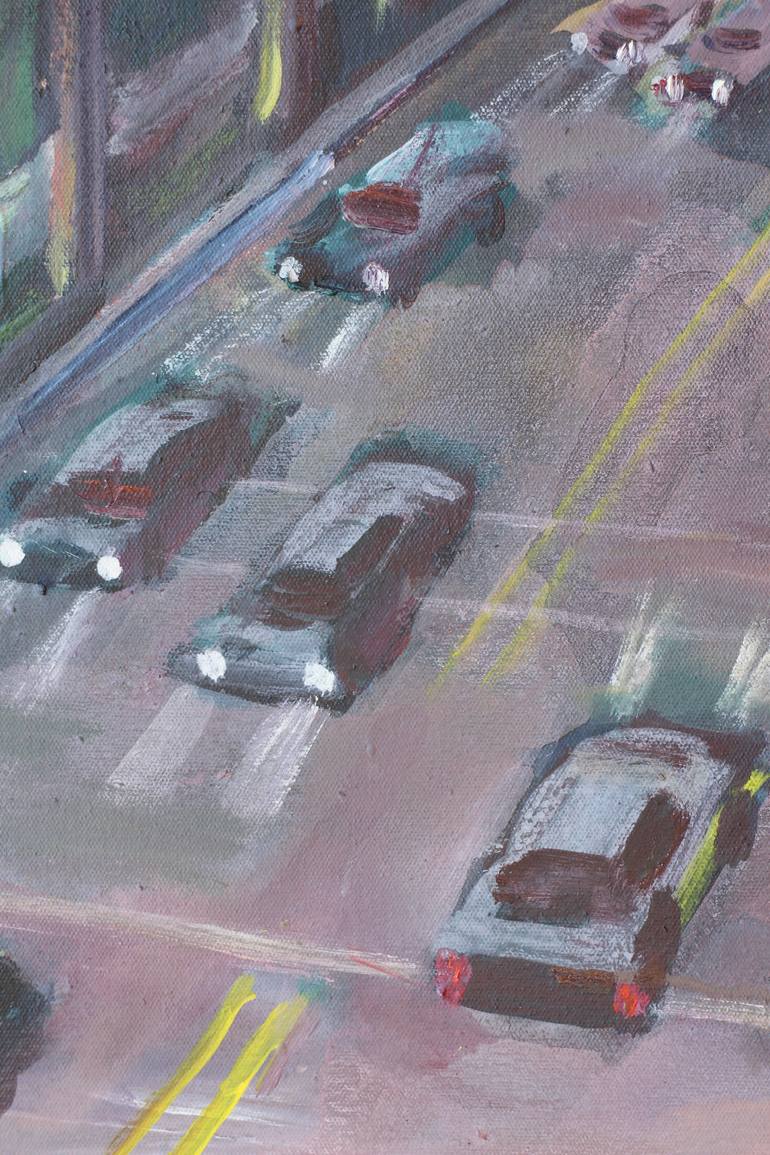Original Impressionism Cities Painting by John Kilduff