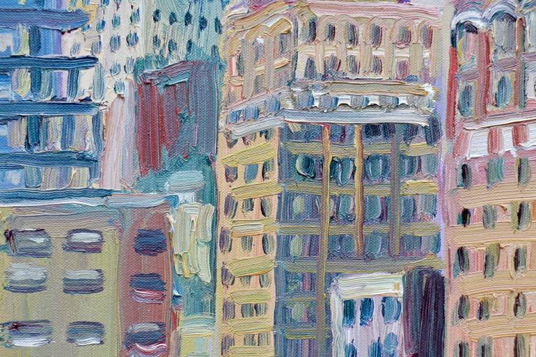 Original Impressionism Cities Painting by John Kilduff