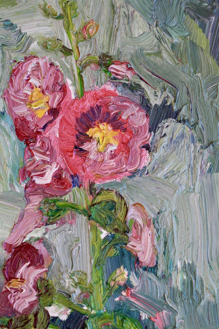 Original Impressionism Floral Painting by John Kilduff