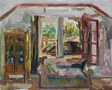 Original Impressionism Interiors Paintings by John Kilduff