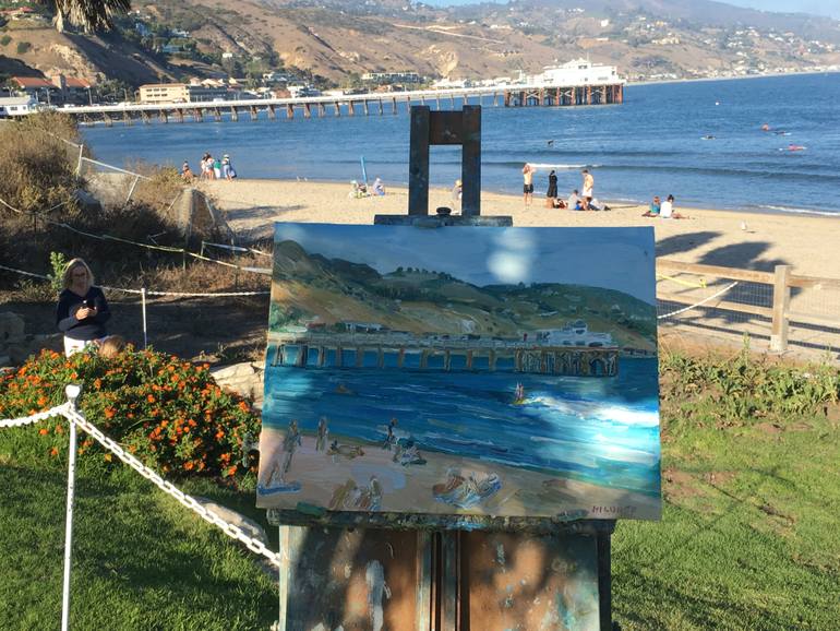 Original Impressionism Seascape Painting by John Kilduff