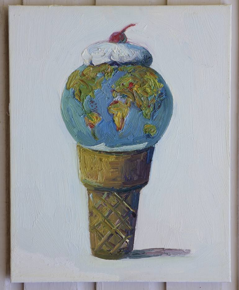 Original Folk Humor Painting by John Kilduff