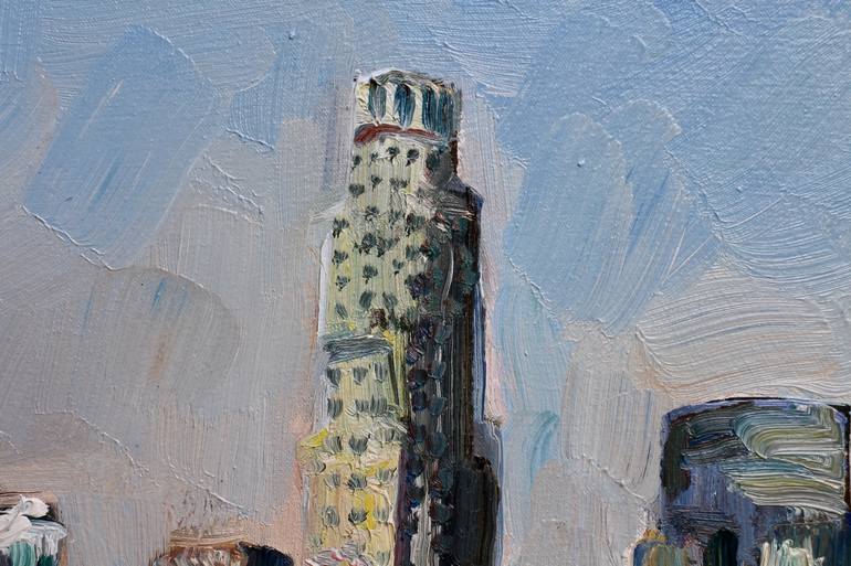 Original Impressionism Cities Painting by John Kilduff