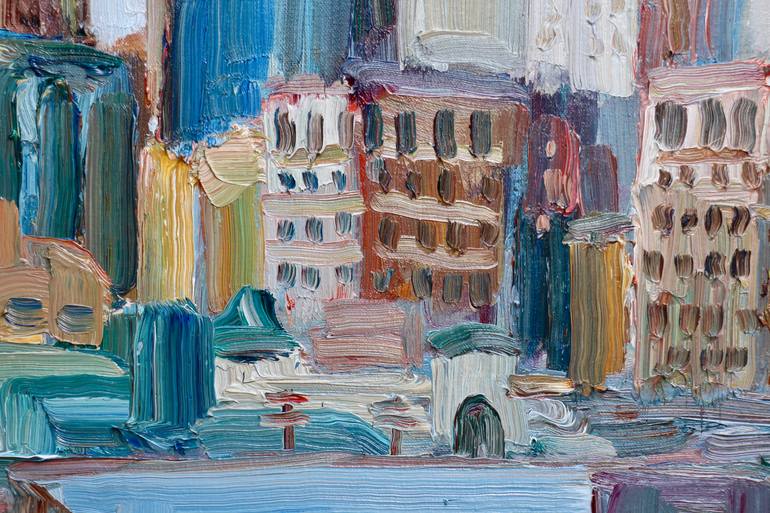 Original Impressionism Cities Painting by John Kilduff