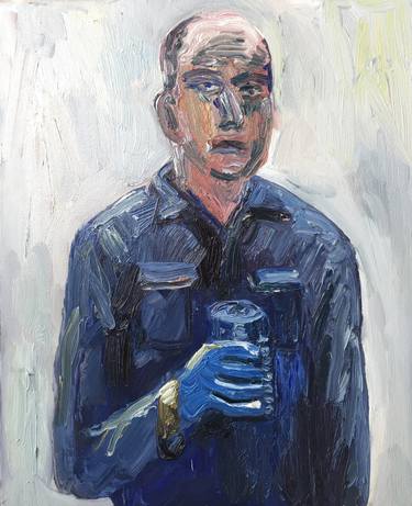 Saatchi Art Artist John Kilduff; Paintings, “Feeling blue” #art