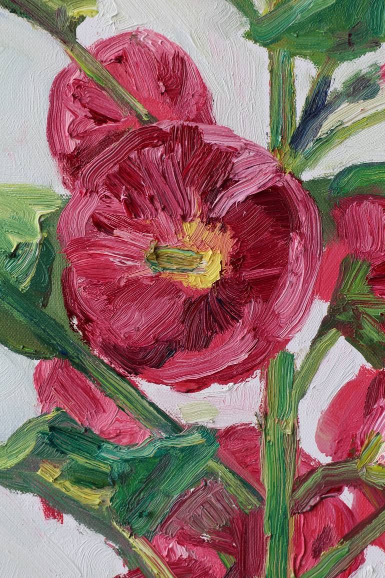 Original Impressionism Floral Painting by John Kilduff