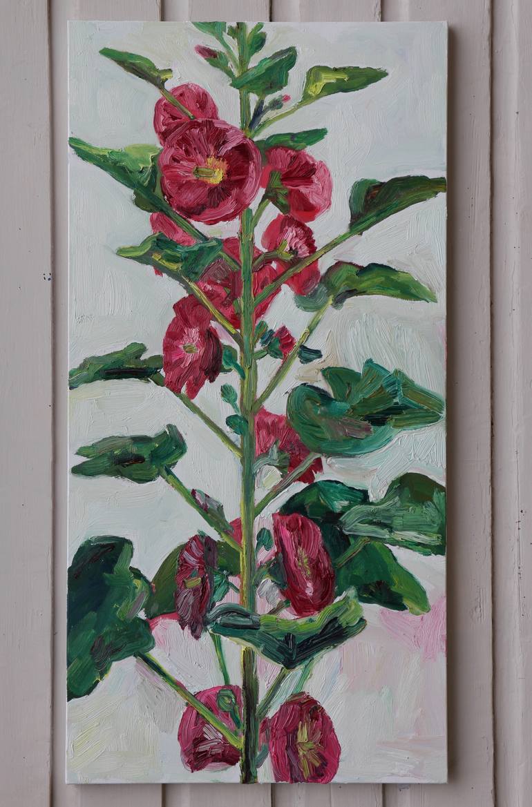 Original Impressionism Floral Painting by John Kilduff