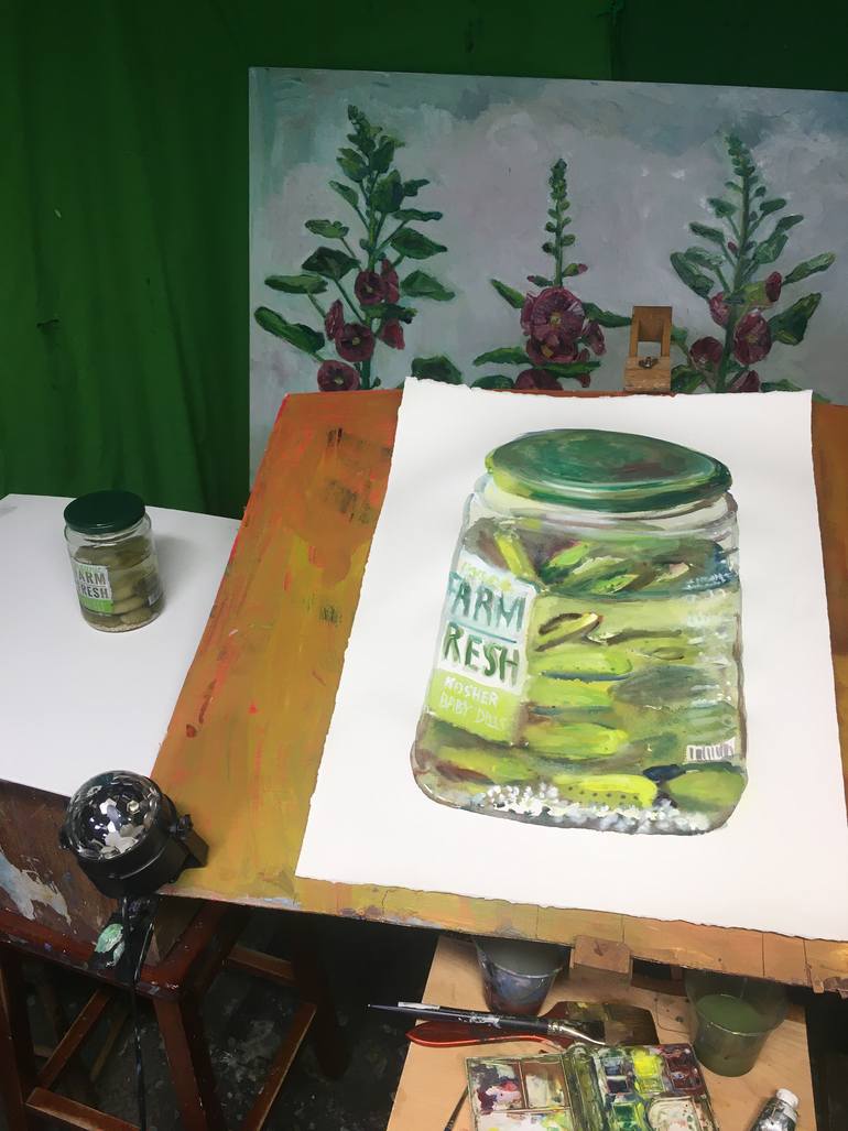 Original Impressionism Still Life Painting by John Kilduff