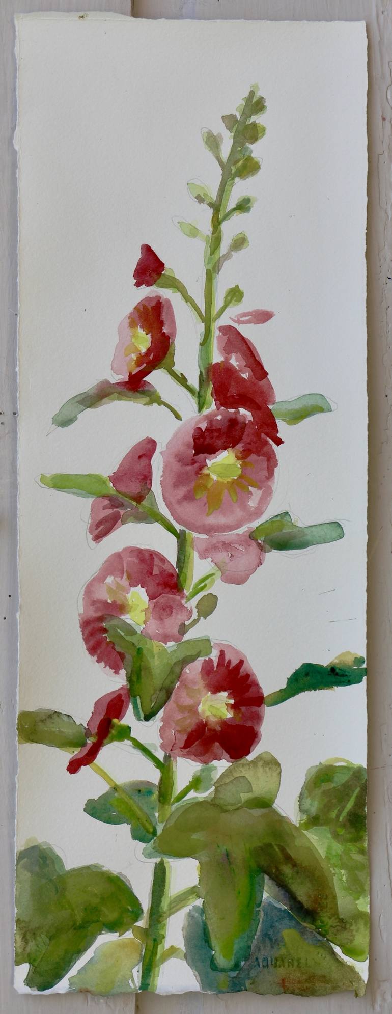 Original Floral Painting by John Kilduff