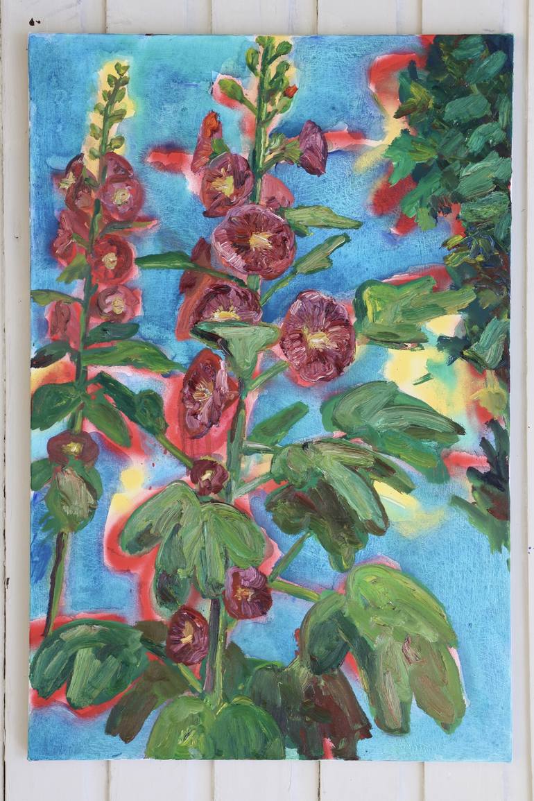 Original Garden Painting by John Kilduff