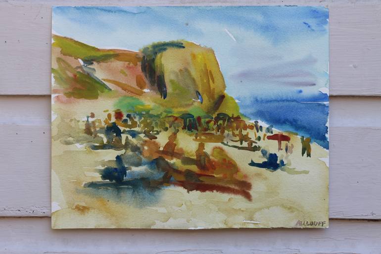 Original Impressionism Seascape Painting by John Kilduff