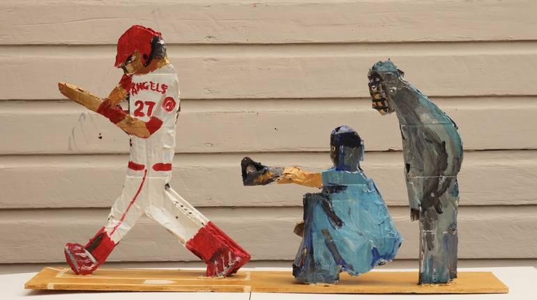 Original Figurative Sports Sculpture by John Kilduff