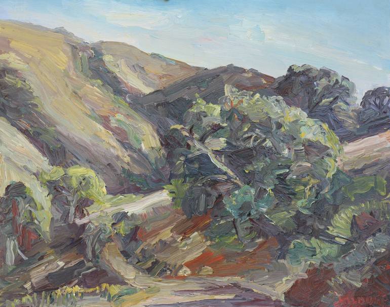 Print of Impressionism Landscape Paintings by John Kilduff
