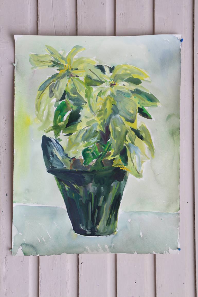 Original Impressionism Floral Painting by John Kilduff