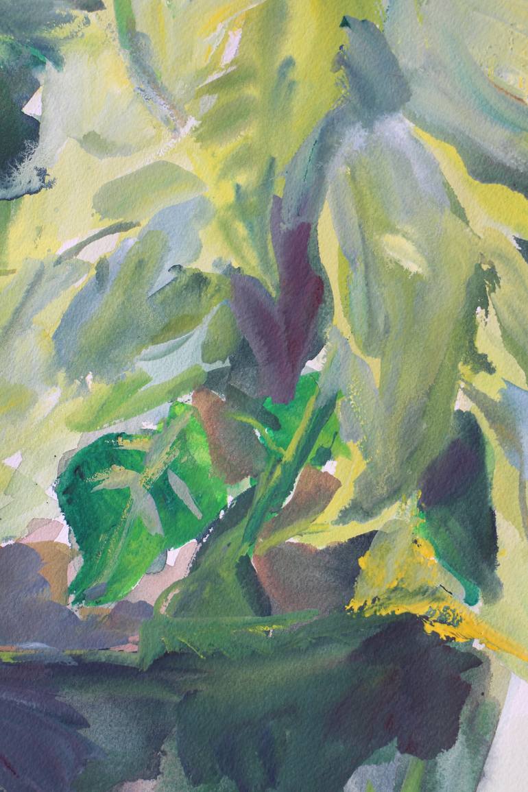 Original Impressionism Floral Painting by John Kilduff