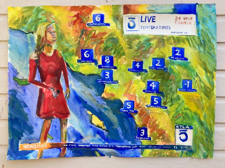 Original Figurative Pop Culture/Celebrity Painting by John Kilduff