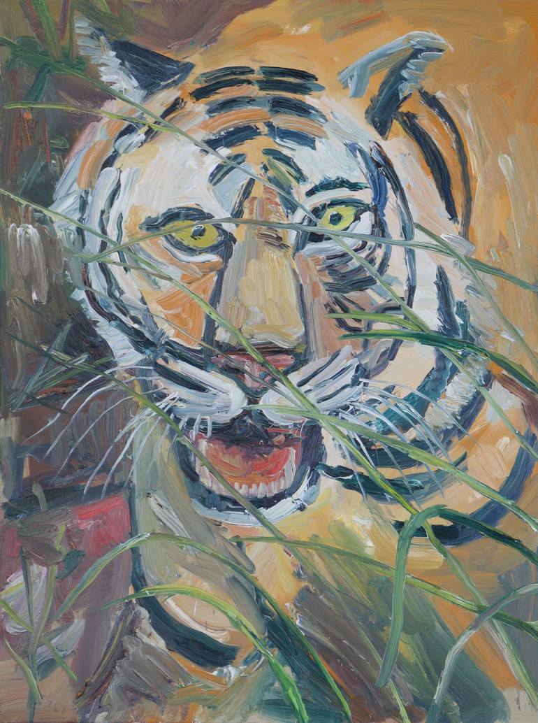 Tiger gif - Print