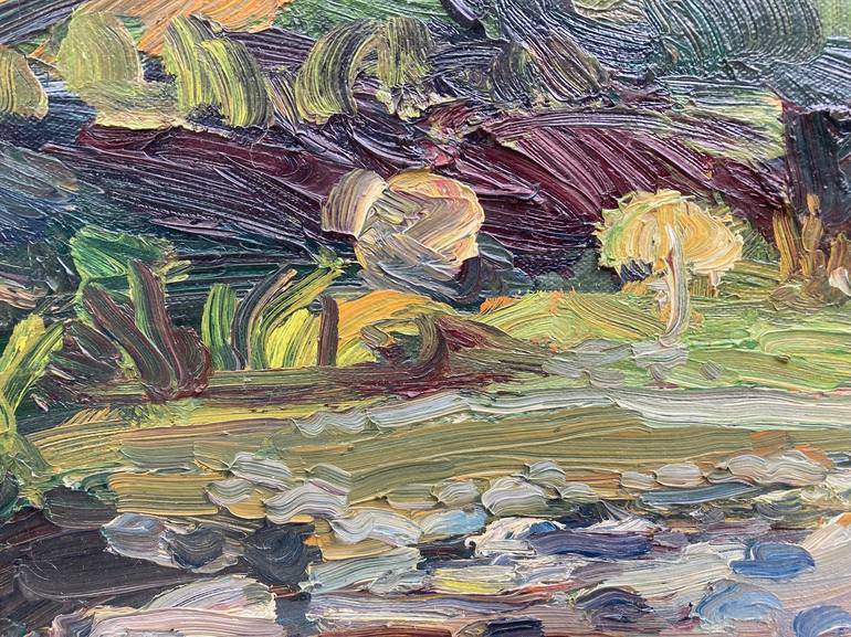 Original Impressionism Landscape Painting by John Kilduff