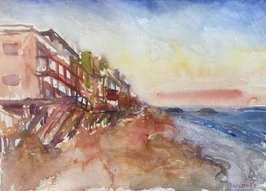 Original Impressionism Beach Paintings by John Kilduff