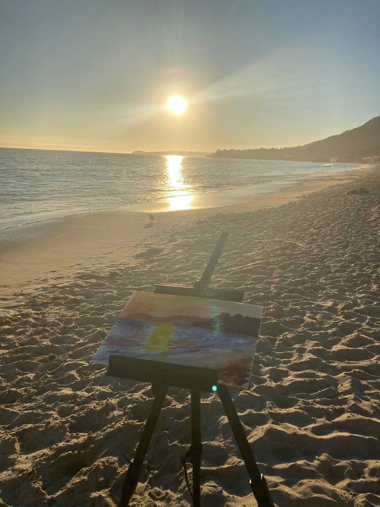 Original Beach Painting by John Kilduff