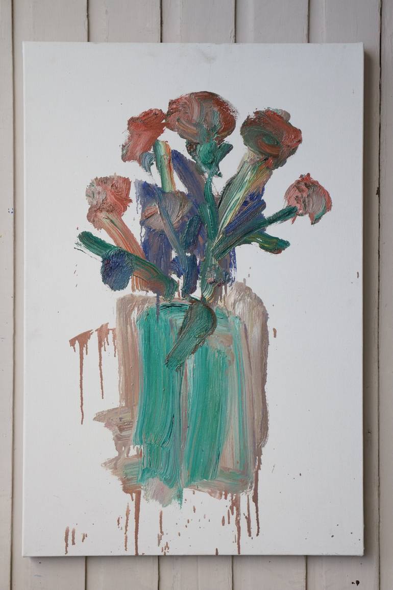 Original Floral Painting by John Kilduff