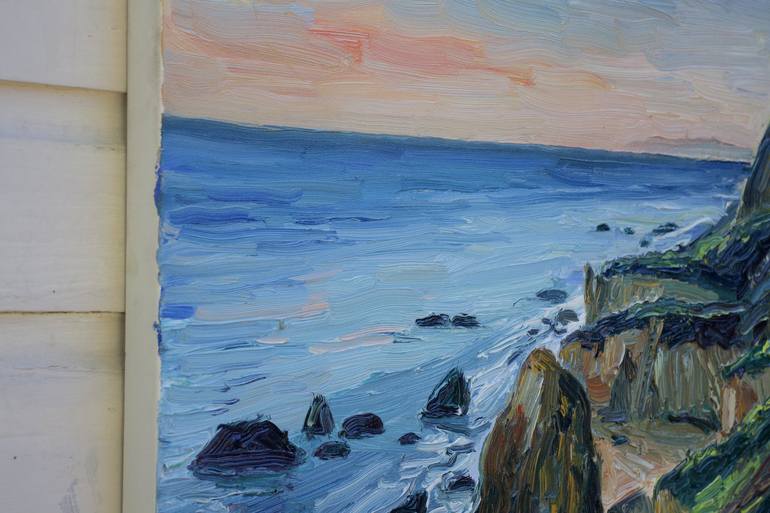 Original Abstract Expressionism Seascape Painting by John Kilduff