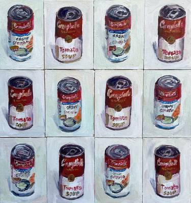 Saatchi Art Artist John Kilduff; Paintings, “Campbell soups cans” #art