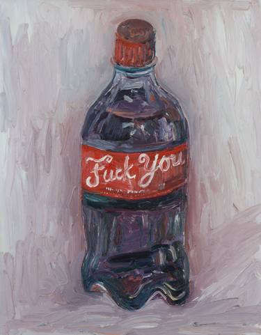 Saatchi Art Artist John Kilduff; Paintings, “F@ck You Coke” #art