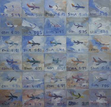 Original Airplane Paintings by John Kilduff