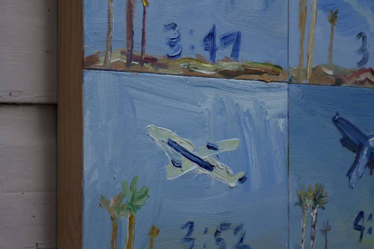 Original Documentary Aeroplane Painting by John Kilduff