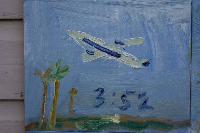 Original Documentary Aeroplane Painting by John Kilduff