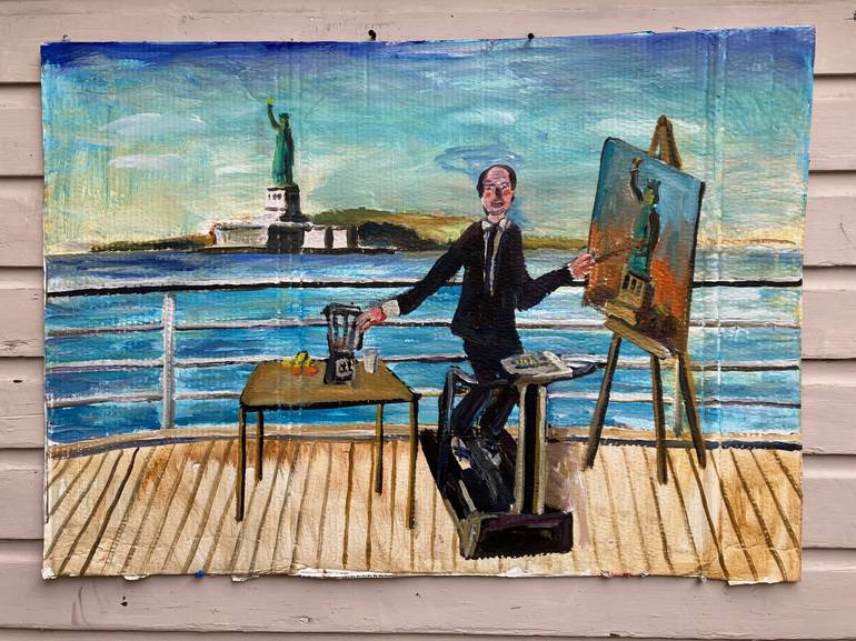 Original Documentary Popular culture Painting by John Kilduff