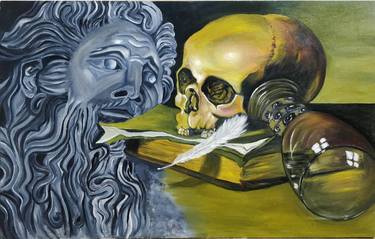Original Conceptual Classical mythology Paintings by Rawaha Arshed