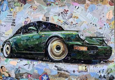 Print of Modern Automobile Collage by Roma Potapov